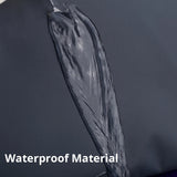 Nylon Waterproof Waist Bag with 4 Pockets for Men and Women