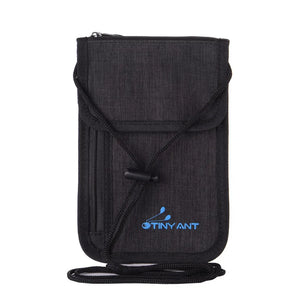 Travel Neck Wallet Anti-Thief RFID Blocking Passport Holder