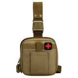 Men Nylon Belt Fanny Waist Pack Bum Bags Accessory First Aid Molle