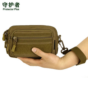 Men Nylon Crossbody Bag Military Messenger Bag
