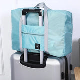 Nylon Foldable Travel Bag Waterproof Duffle Pouch Gym Tote Bag Women