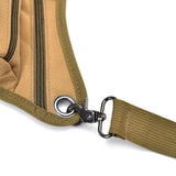 Nylon Motorcycle Hip Belt Double Zip Waist Fanny Pack