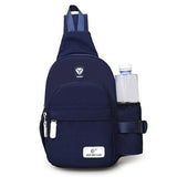 Men Nylon Outdoor Sport Shoulder Small Bag Crossbody Chest Pack Backpack Canvas