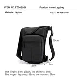 Nylon Waist Drop Leg Bag Thigh Hip Belt Bum Fanny Pack Military Tactical