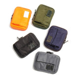 Men Nylon Zipper Short Wallet Japanese Mini Purses Unisex Handbag Wallet