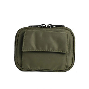 Men Nylon Zipper Short Wallet Japanese Mini Purses Unisex Handbag Wallet