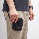 Men Nylon Zipper Short Wallet Japanese Mini Purses Unisex Handbag Wallet
