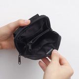 Men Nylon Zipper Short Wallet Japanese Mini Purses Unisex Handbag Wallet