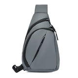 One Shoulder Backpack Sling Bag USB Boys Girls Cycling Sports Travel School
