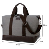 Canvas Outdoor Shoulder Bag for Travel and Overnight Use
