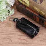 PU Leather Zipper Key Wallet Unisex Car Key Holders