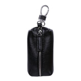 PU Leather Zipper Key Wallet Unisex Car Key Holders