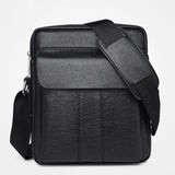 Men PU Leather Shoulder Business Crossbody Bags Handbags Bag Men Laptop Briefcas