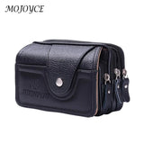Waterproof PU Waist Bag Mobile Phone Belt Pouch for Outdoor Sports