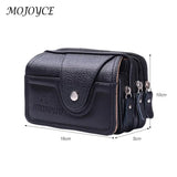 Waterproof PU Waist Bag Mobile Phone Belt Pouch for Outdoor Sports