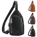 PU Leather Waist Bag Shoulder Bags for Men and Women