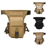 Men Camo Leg Bag Outdoor Waist Fanny Pack
