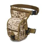 Men Camo Leg Bag Outdoor Waist Fanny Pack