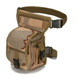 Men Camo Leg Bag Outdoor Waist Fanny Pack