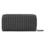 Men Leather Long Wallet Cow Leather Clutch Bag Business Billfold