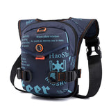 Men Running Bag Messenger Bag Riding Leg Bags Multi-Function Sports Male Sling C
