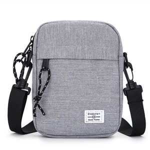 Men's Small Shoulder Bag Diagonal Backpack Chest Bag Casual Boy Bag