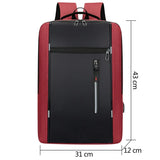 Waterproof Business Laptop Backpack 15.6 Inch Anti Theft Travel Bag