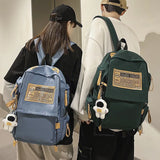 Men School Bag Sports College Students Backpack Large Capacity Nylon