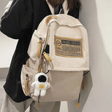 Men School Bag Sports College Students Backpack Large Capacity Nylon