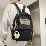 Men School Bag Sports College Students Backpack Large Capacity Nylon