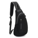 Men Shoulder Bag Backpack Outdoor Hiking Trekking Nylon Chest Packs Tactical Mil