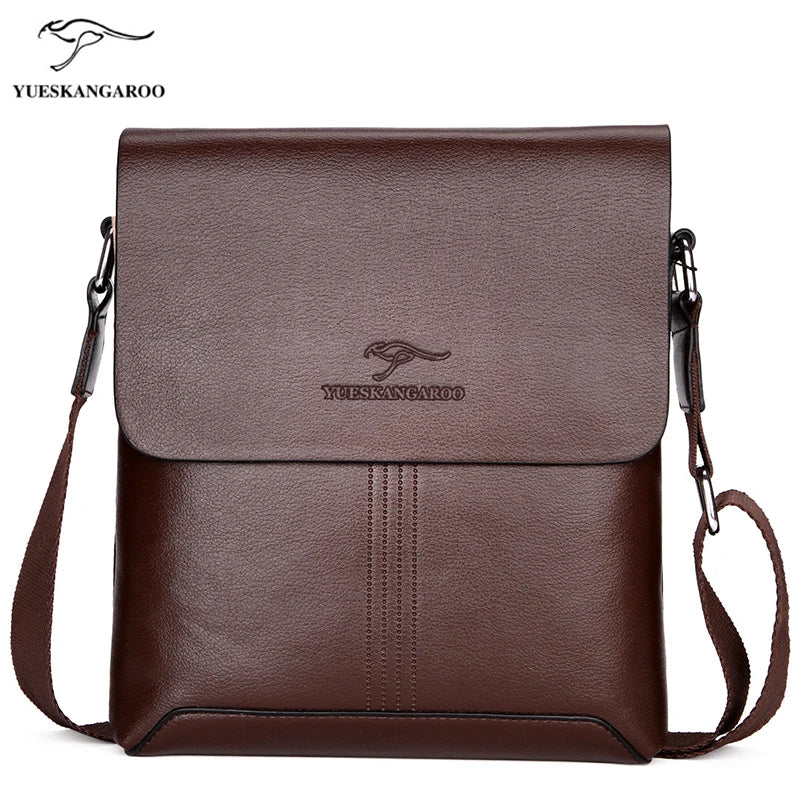 KANGAROO Classic Men Shoulder Bag Vintage Style Casual Messenger Bag