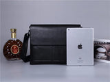 Men Shoulder Bag Cow Leather Messenger Sling Bag