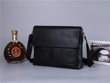 Men Shoulder Bag Cow Leather Messenger Sling Bag