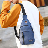 Nylon Shoulder Bag Crossbody Sling Outdoor Sport Chest Canvas Messenger Bag