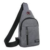 Nylon Shoulder Bag Crossbody Sling Outdoor Sport Chest Canvas Messenger Bag