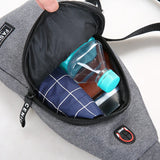 Nylon Shoulder Bag Crossbody Sling Outdoor Sport Chest Canvas Messenger Bag