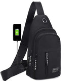 Men Shoulder Bags Nylon Waist Packs Sling Bag Crossbody Outdoor Sport Shoulder C