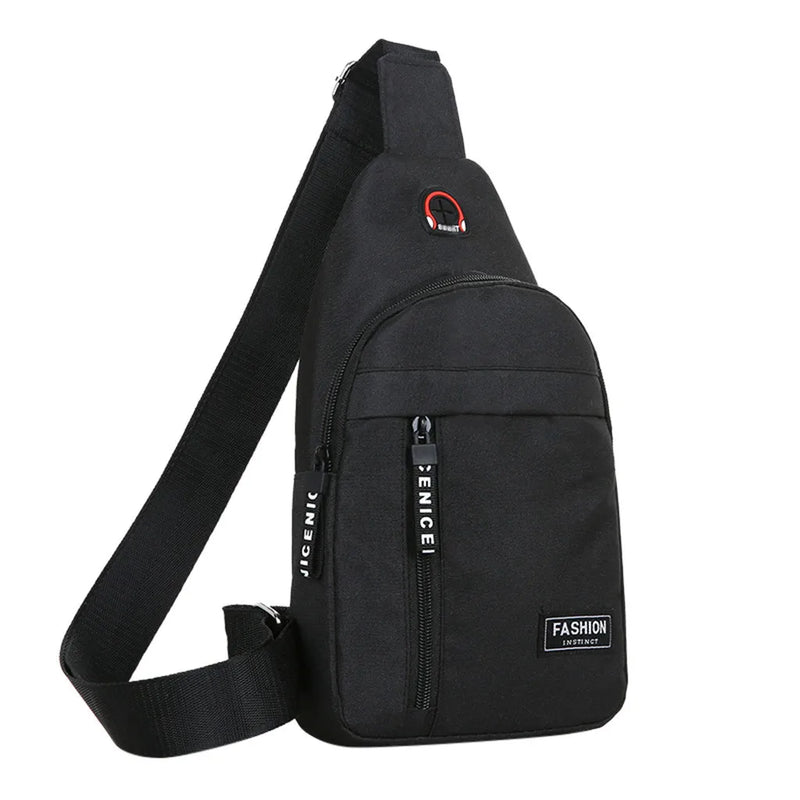 Men Shoulder Bags Nylon Waist Packs Sling Bag Crossbody