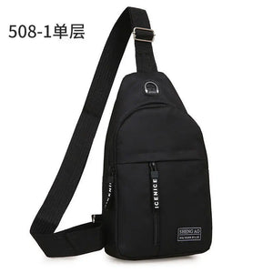 Men Shoulder Bags Nylon Waist Packs Sling Bag Crossbody Outdoor Sport Shoulder C