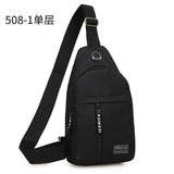 Men Shoulder Bags Nylon Waist Packs Sling Bag Crossbody Outdoor Sport Shoulder C
