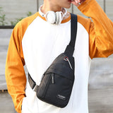 Nylon Shoulder Bag Crossbody Sling Outdoor Sport Chest Canvas Messenger Bag