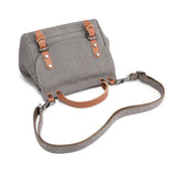 Canvas Crossbody Messenger Bag Student Travel Shoulder Bag