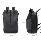 High Capacity Business Backpack for Men, Waterproof Gray