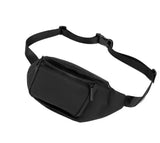 Men Solid Messenger Bag Large Capacity Shoulder Bag Waist Bag