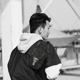 Men Sling Bag Mini Crossbody Bag Phone Purse Boy Canvas Messenger 030261