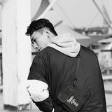 Men Sling Bag Mini Crossbody Bag Phone Purse Boy Canvas Messenger 030261