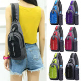 Men Small Cycle Sling Bag Anti Theft Chest Bag Shoulder Cross Body