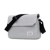 Men Small Oxford Shoulder Messenger Bags Solid Leisure Satchel