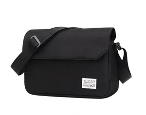Men Small Oxford Shoulder Messenger Bags Solid Leisure Satchels